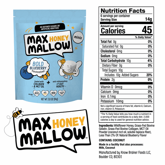 Mini Bold Blueberry Honey Marshmallow